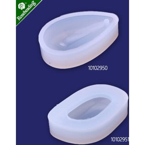 1 PC Water Drop DIY Silicone Mould Resin Necklace Craft Pendant Making Mold