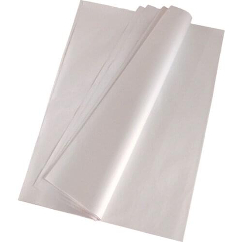 100Sheets/ Lot A4 Translucent Wrapping Papers Tissue Paper Bookmark Gift Fruit Wrapping Papers Floral Gift Packaging Material