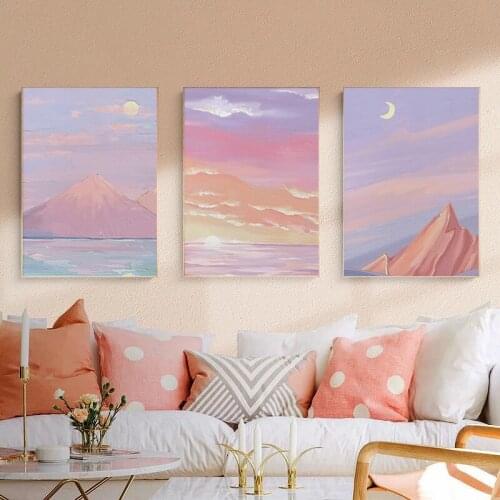 Abstract Seascape Canvas Art Painting Modern Living Room Pictures Scandinavian Landscape Prints Home Decoration Wall Posters