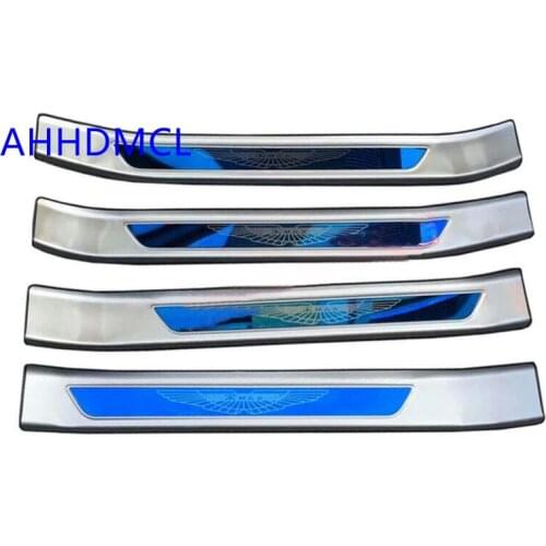 Car Welcome Pedal Threshold Strip Door Sill Strip For BYD Song Max 2017 2018 2019