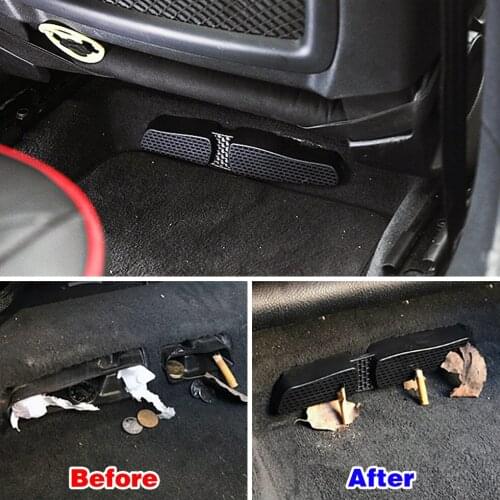 For Audi Q2 2016-2020 Under Seat Floor Rear AC Heater Air Conditioner Duct Vent Cover Grill Outlet Cover Trim