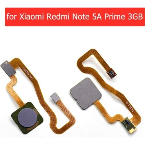 For Xiaomi Redmi Note 5A Prime 3GB fingerprint scanner Connector Flex Cable Touch ID Sensor Connector Flex Cable Repair Parts