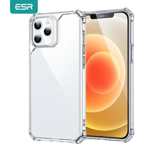 ESR for iPhone 12 Pro Max Case Air Armor Clear Case Shockproof Luxury Transparent Back Cover for iPhone 12 mini 12 Pro Max Cases