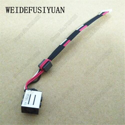 DC Power Jack with Wire Harness for for DELL Latitude 3450 Power Socket Jack Port