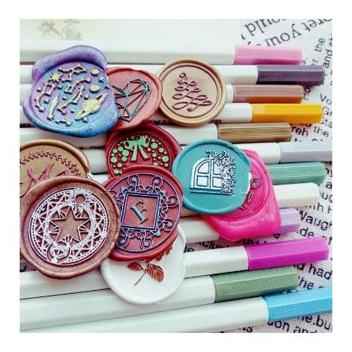 Fire Paint color pen for Seal Special signature Pens Graffiti Wax Stamp Markers Vintage Waxing Coloring pen for sealing stamp