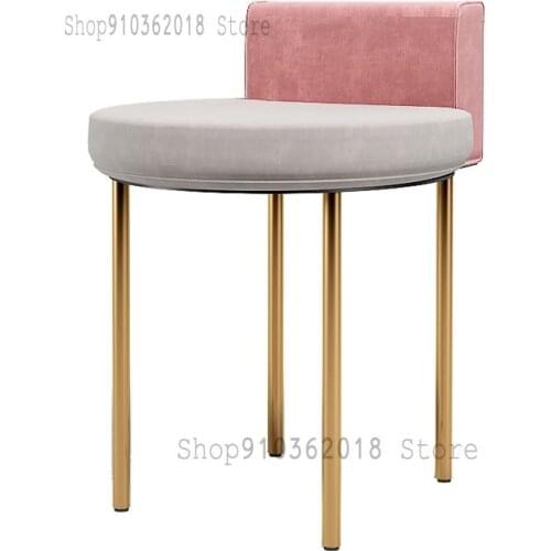 Household Makeup Stool Modern Minimalist Net Red Chair Ins Nordic Nail Chair Makeup Chair Bedroom Dressing Stool