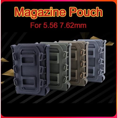Magazine Pouch for 5.56 7.62 Molle Pouches Quick Release Tactical Hunting Pouch Belt Military Accessories Case Molle Mag Pouches
