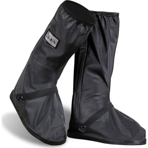 Outdoor Waterproof Shoes Covers Reusable Rain Boots Anti-Slip Cycling Overshoes ZJ55