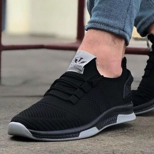 Wagoon WG101 Siyah Gri Erkek Spor Ayakkabı Yeni Sezon İçin Hazır Türk Malı Modaya Uygun Tüm Kıyafetlere Uygun Olarak Tasarım