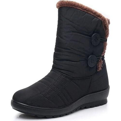 CEYANEAONew winter boots for women, non-slip bottom shoes, warm fur snow boots for winter, boots to keep warm, ankle boots Women