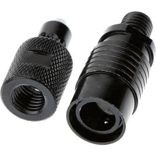 1pcs 6cm Aluminum alloy Quick Release Fishing Alarm Adapter Fishing Rod Bite Alarm Rod Connector Fishing Tackles Tools