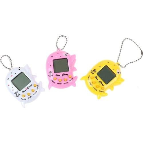 1pc 90s Nostalgic 168 Pets In 1 Virtual Cyber Pet Toy Tamagotchis Electronic Pets Keychains Toys