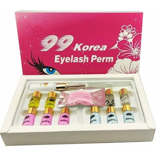2 Sets New Environmental 99 Korea Eyelash Lift Perm Kit by Free Shipping