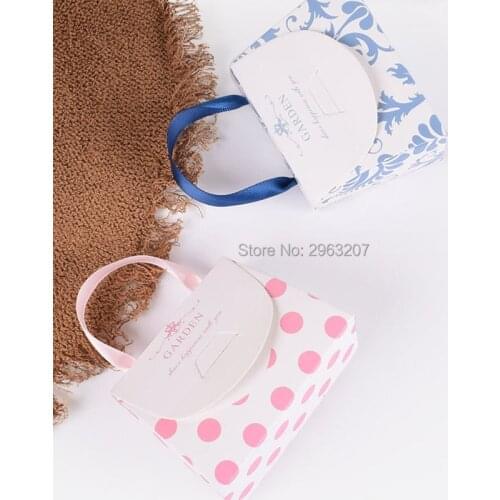 200pcs Mini Handbag Candy Box Gift Case For Lipstick And Lip Balm Nail Polish Cosmetics Gift Package Bag