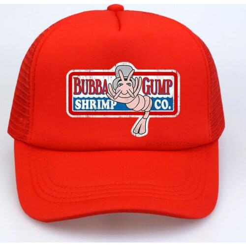 1994 BUBBA GUMP SHRIMP Baseball cap Summer men women Mesh Breathable Sport hats adjustable outdoor snapback hats