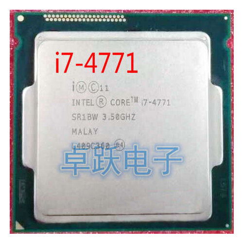 Intle i7-4771 3.5GHz Quad Core desktop processors Computer CPU i7 4771 scrattered pieces free shipping