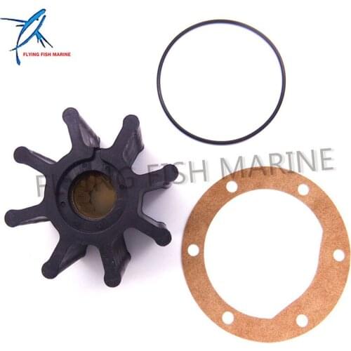Inboard Engine 09-1028B 17937-0001 Flexible Impeller For Jabsco Johnson Water Pump, 8 Blades Free Shipping