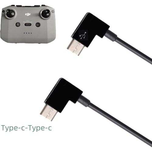 Drone Transmitter Remote FPV Data Cable Type C Line to phone for iphone ios,Micro USB Connector for DJI Mavic Air 2 Mini2