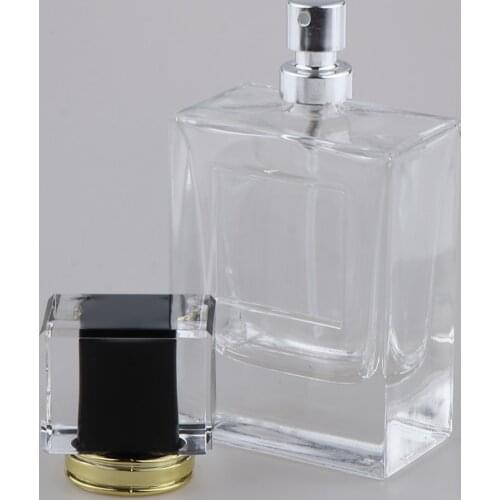 Square High-grade Perfumes Bottle Empty Pump Spray Bottles Makeup Cosmetics Tools,Leakproof and Pocket Size