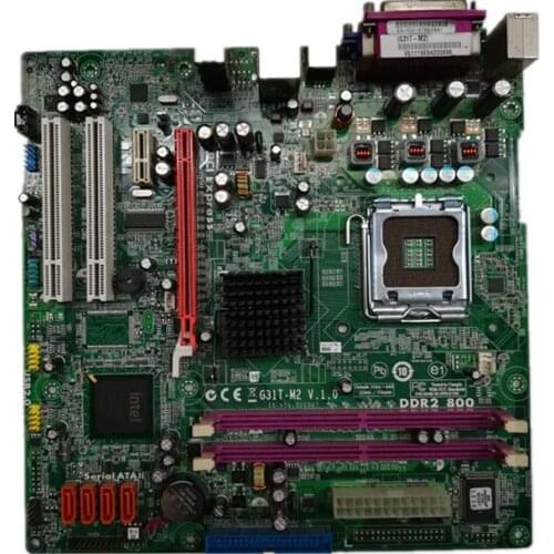 For ECS G31T-M5 G31T-M2 Original Used Desktop Motherboard G31 775 DDR2 SATA2 USB2.0