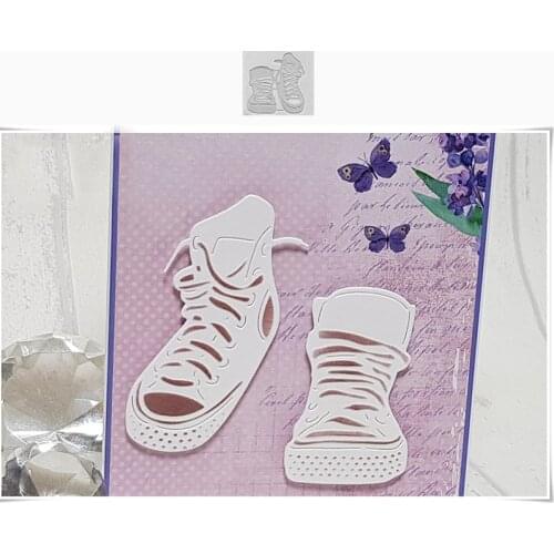 Metal Cutting dies cut die mold Shoes Mens shoes decoration Scrapbook paper craft knife mould blade punch stencils dies