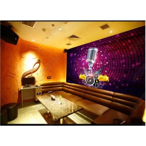 Custom photo wallpaper for walls 3 d murals Modern Fashion gorgeous dream bar KTV background wall decoration painting