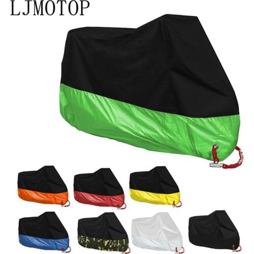 Motorcycle Cover Dustproof Waterproof Sun Block Protector Case Tent For yamaha mt 07 r3 mt 09 yz250f wr250f ktm duke200 duke390