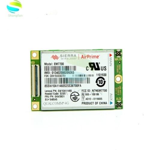 Unlocked Sierra AirPrime EM7700 Wireless 4G LTE HSPA+3G embedded Module HSPA+AT&T Wireless Mobile WWAN Broadband 3G 4G Card