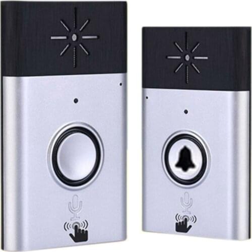 Smart Call Doorbell With Loud Voice, Clear Intercom 1 With 1 Wireless Voice Intercom Doorbell