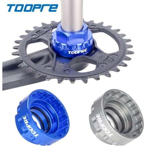 Bike Chainring Lock Ring Installation Tool for Shimano M7100 M8100 M9100 MTB Mountain Road Bike Repair Tools