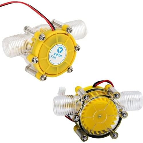10W Water Flow Pump Mini Hydro Generator Turbine Flow Hydraulic Conversion