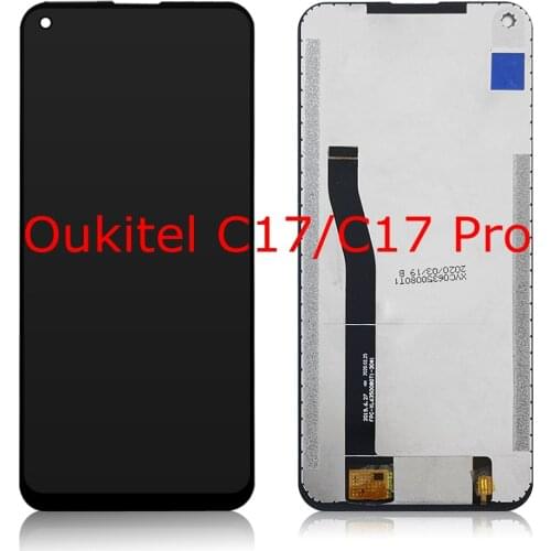6.09" For Oukitel C15 Pro LCD Display Touch Screen Digitizer Assembly For Oukitel C15Pro LCD Sensor Phone Repair Parts+Tools