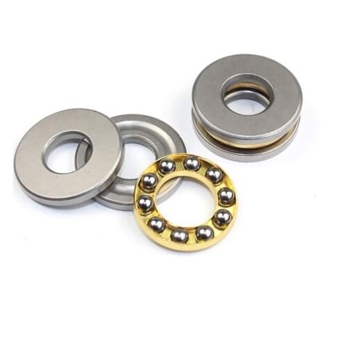 100pcs free shipping F7-15M Thrust Ball Bearing 7x15x5 mm miniature bearing Plane thrust ball bearing 7*15*5