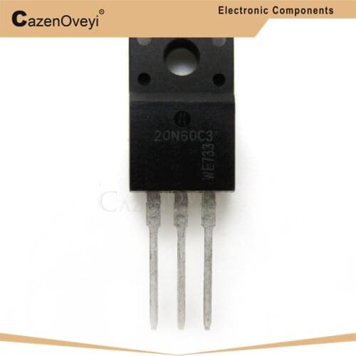 5pcs/lot SPA20N60C3 20N60C3 MOSFET N-CH 650V 20.7A TO220F In Stock