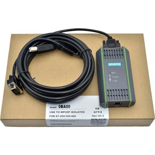 6ES7972-0CB20-0XA0 6GK1571-0BA00-0AA0 S7-300PLC Programming cable adapter module