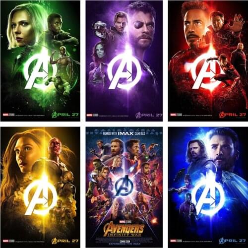 Diamond Painting Marvel Avengers 5d Diamond Embroidery Full Square/Round Rhinestone Cross Stitch Kits Mosaic DIY Home Decor
