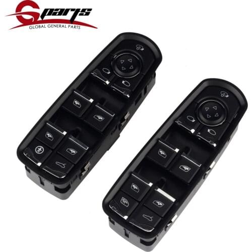 Car Front Left Door Electric Power Window Control Switch Button For Porsche Panamera Cayenne Macan 7PP959858MDML 7PP959858RDML