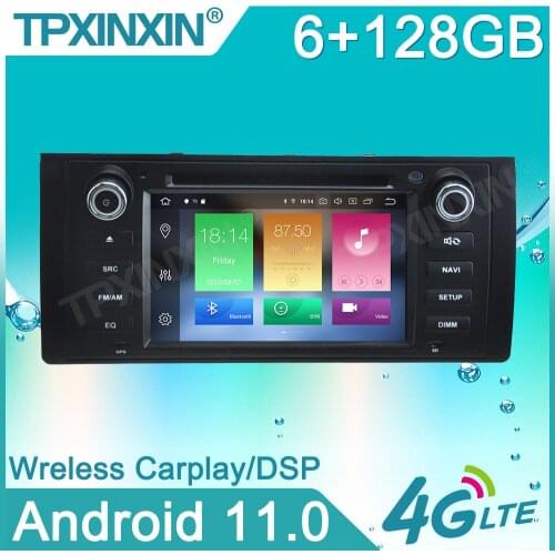 For BMW M5 E39 1995 - 2003 Android 11 6+128GB Car Multimedia Player Auto Radio GPS Navigation Audio Stereo Head Unit Carplay DSP