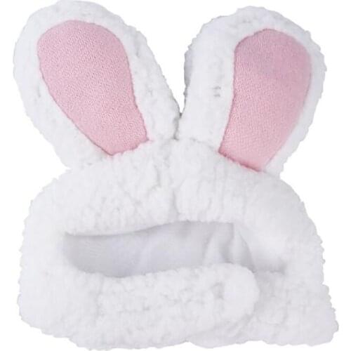 1 Piece Funny Cat Headgear Cute Rabbit Cross-Dress Hat Headdress Show Funny Pet Hat Ears Props Headwear