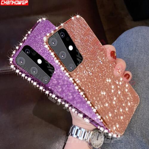 3D Diamond Glitter Case For Samsung Galaxy S21 S30 Plus Ultra S20 FE A21S A51 A71 A01 A11 A31 A41 A42 5G M21 M31S M51 Soft Cover