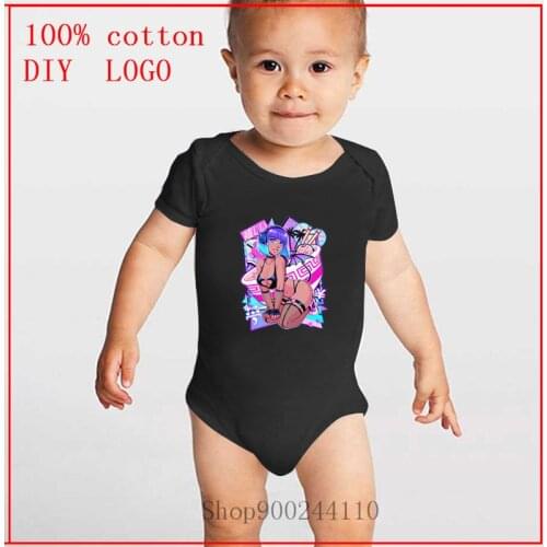 Demon dream girl printing Bodysuit Baby Clothes cartoon Print Newborn Baby Boys Girls Unisex Jumpsuit Funny Playsuit Casual