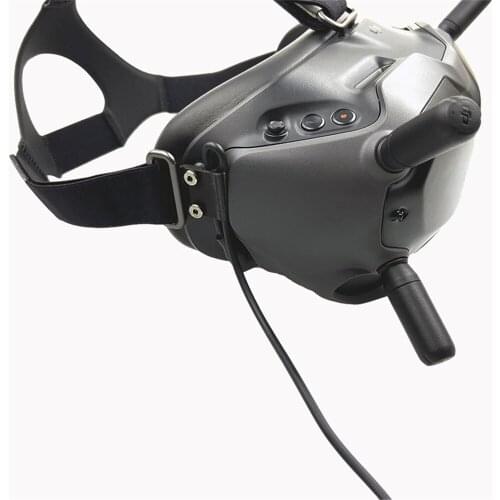 For DJI FPV COMBO Drone Flying Glasses Data Cable Management Holder Power Line fixed Bracket Harness Prevent Loose Accessories