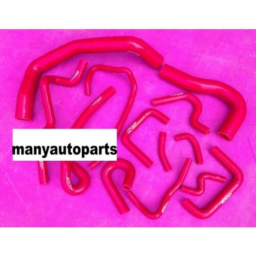 FOR NISSAN SKYLINE ECR33/R33 GTS-25T/GTS-4 RB25DET SILICONE RADIATOR&HEATER HOSE RED/BLUE