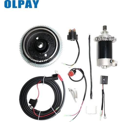 Electric Start Kit For YAMAHA F20 4 Stroke 20HP Boat Engine (New Style)