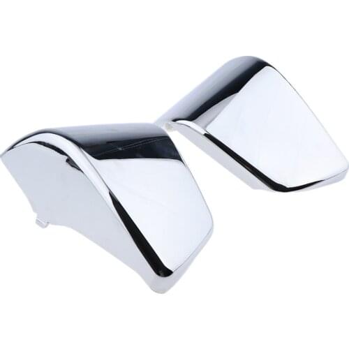 2 Pieces Left & Right Battery Side Fairing Cover For Honda Shadow ACE750 VT400 1997-03 Chrome