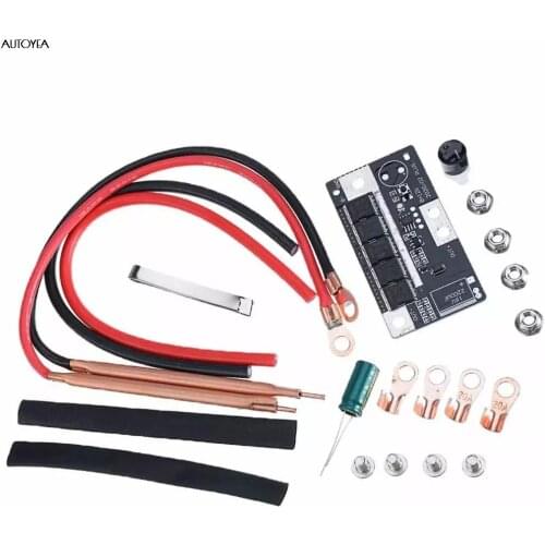 12V Spot Welder Set Portable Battery Spot Welding Storage Machine DIY PCB Circuit Board For 18650 26650 32650 Tools Part