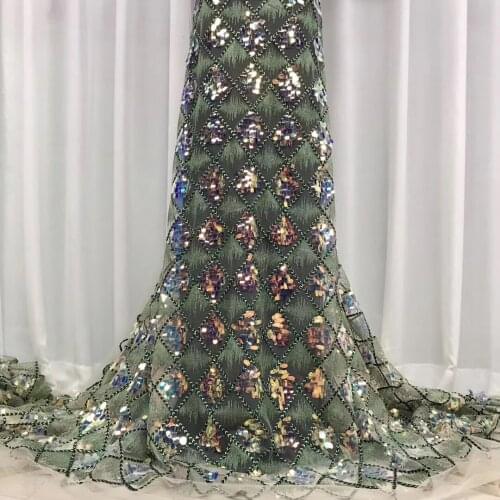 The Latest French Nigerian Lace Fabric 2021 High-quality Lace African Lace Fabric For Wedding Lace Material J4033