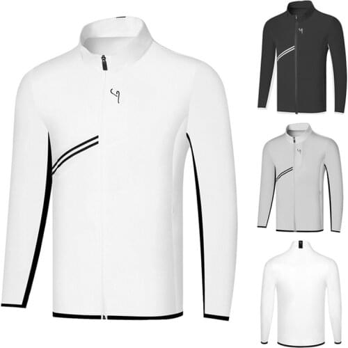 2021 New Golf Clothing Sun Protection Clothing Sports Outdoor Quick-Drying Windbreaker Summer Thin Anti-Wrinkle Jacket