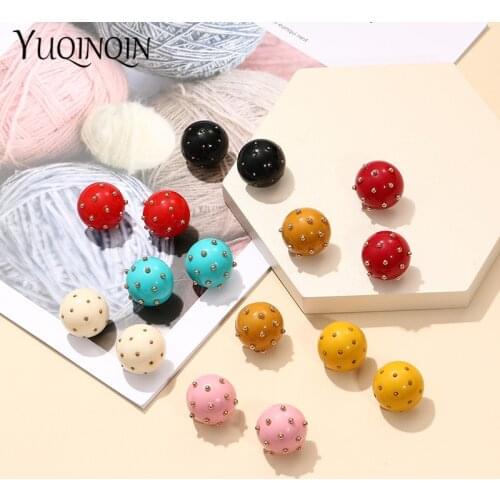 Cute Vintage Colorful Earring for Women Resin Acrylic Geometric Statement Big Earrings Ladies Fashion Jewelry Elegant Earrings