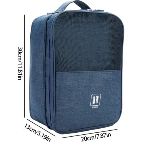 Travel Portable Waterproof Shoe Bag Daily Use Zipper Large Storge Pouch Multifunctional Trolley Suitcase Organizer GXMA